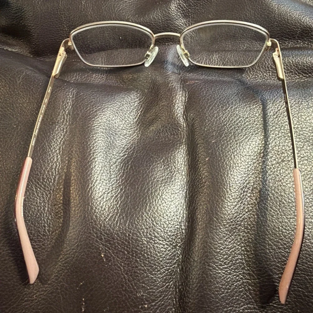 Genesis‎ Eyeglasses Frames G5041-780 Women's Rose Gold Metal Full Rim 51-16-135